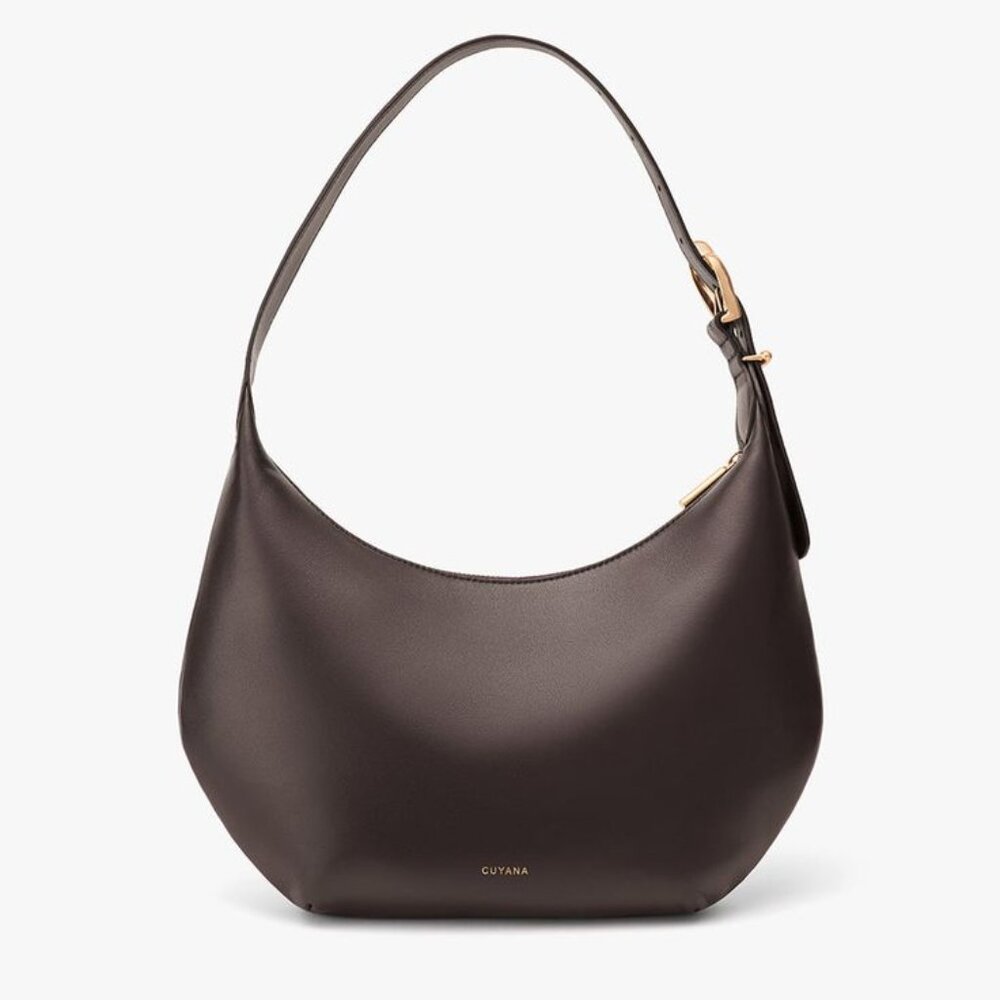 Cuyana Celestia Shoulder Bag, Mocha
